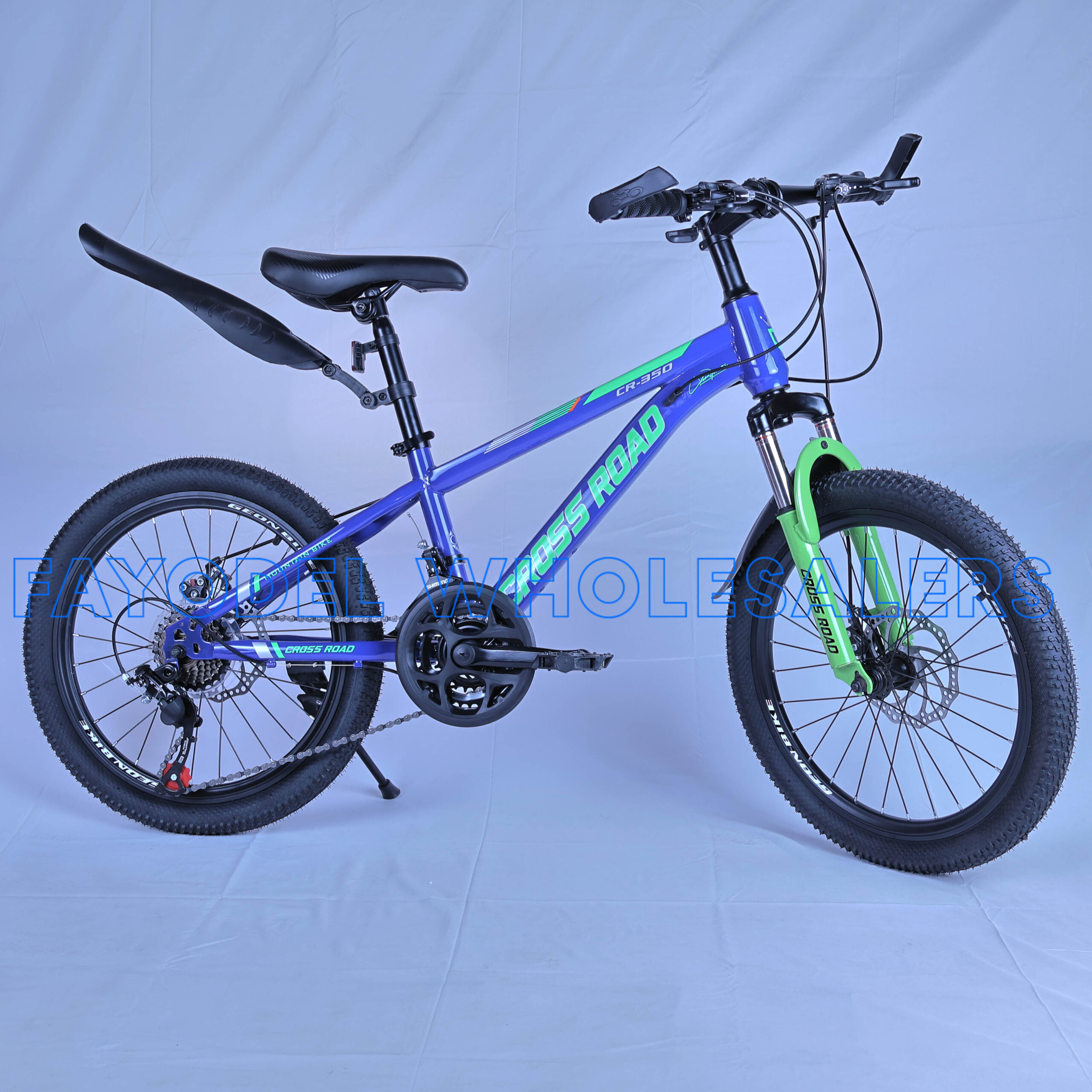 Cross Road Size 20 MTB – 21-Speed, Disc Brakes & Steel Frame (Ages 7–10 Years) - Image 2