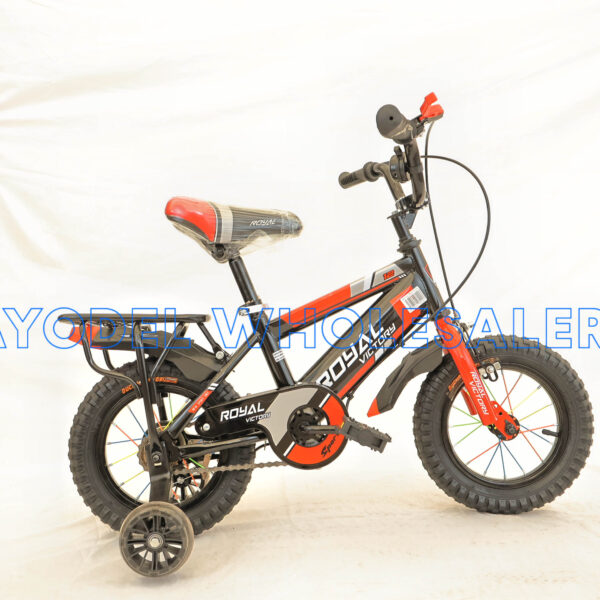 Royal Victory Kids Bicycle Size 12 – Steel Frame, Adjustable Seat & Bell (Ages 2–4 Years)