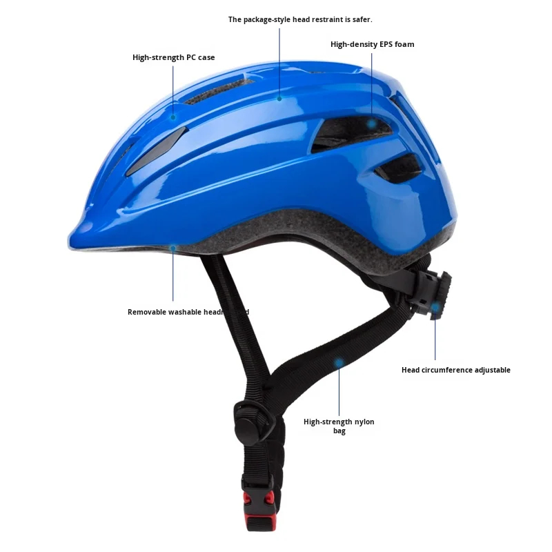 One-Piece Mold Kids' Safety Helmet detail 1