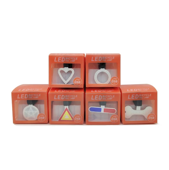 USB Rechargeable Mountain Bicycle Rear Lamp detail 1