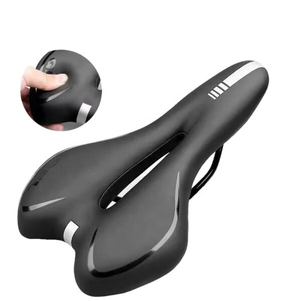 Leather Bicycle Cushion Saddle main
