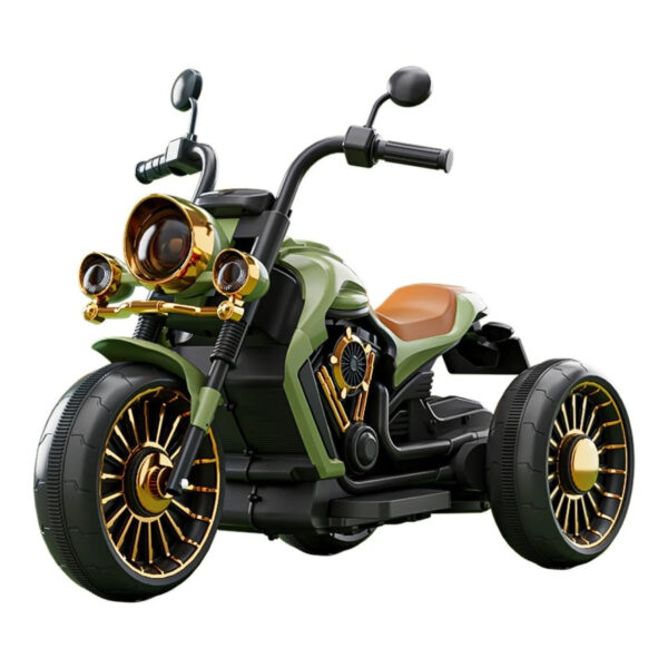 Children’s Electric Three-Wheel Bike – Rechargeable Battery, Stable Tricycle Design