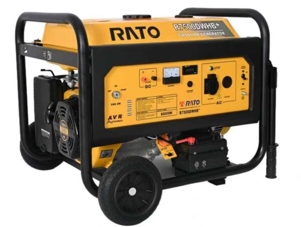 Rato R7500DWHB+ gasoline generator. main