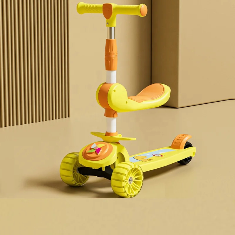 Kids Scooter With seat detail 1