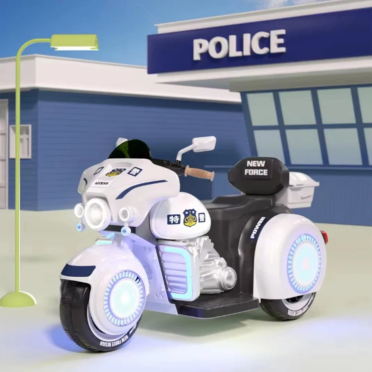 Kids Electric motorcycle detail 1