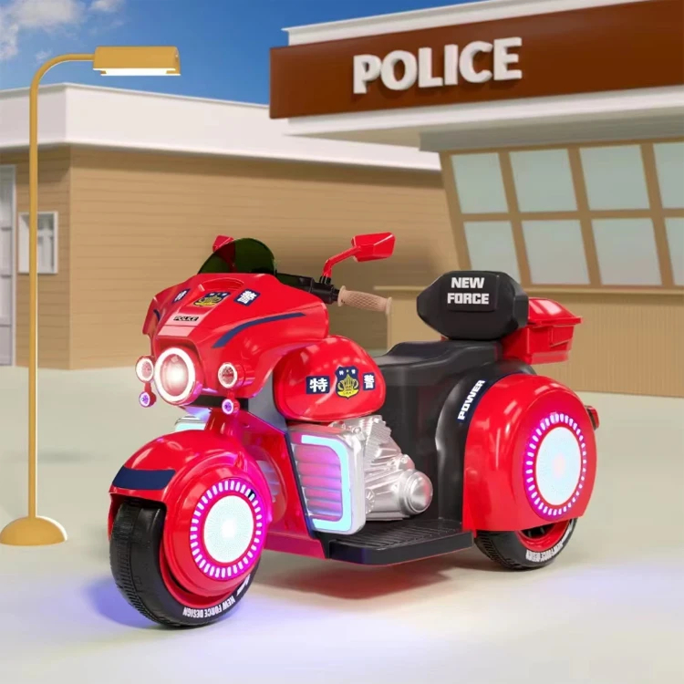 Kids Electric motorcycle detail 2