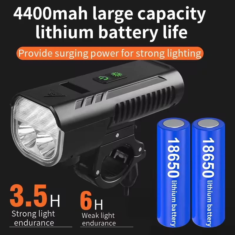 Front 4T6 LED Bicycle Light detail 2