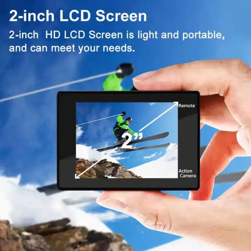 4K Wifi Action Camera detail 3