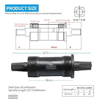 Bike Bearing Bottom Bracket detail 2