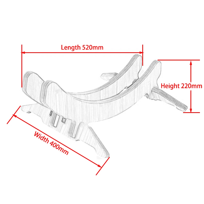 Bicycle Display Rack detail 2