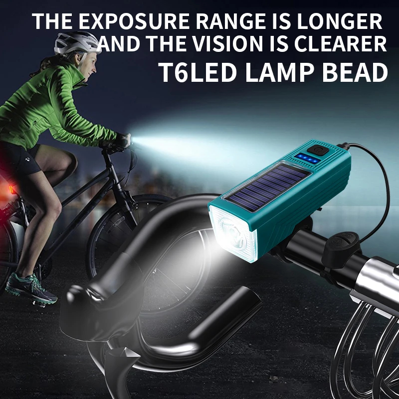 Solar Powered Bike Led Lights detail 3