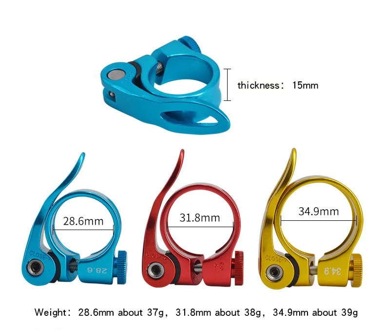 Bicycle Seat Post Clamp detail 2