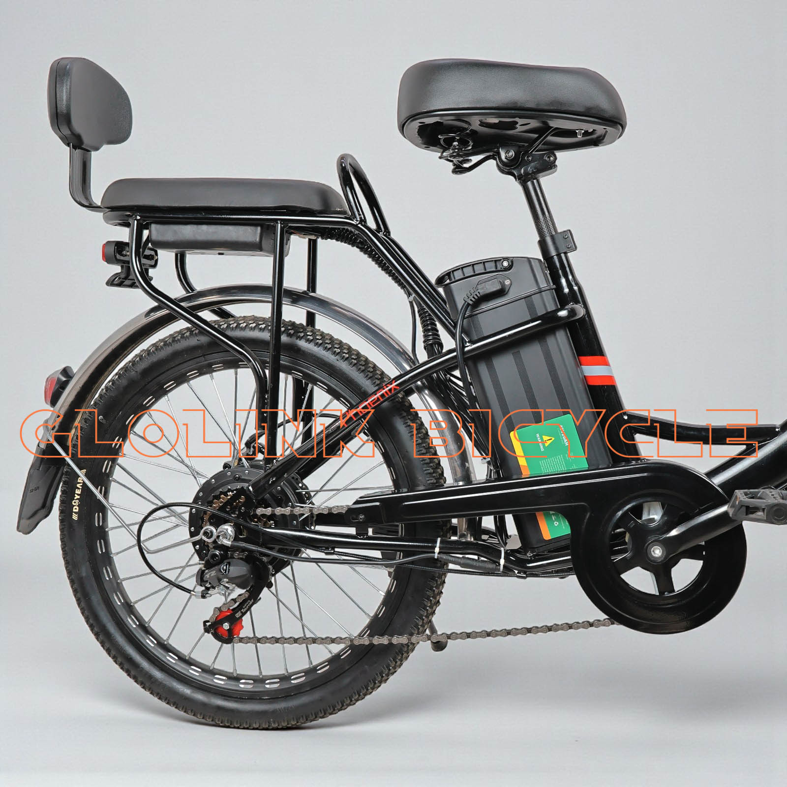 7-Speed Electric Bike 48V 20Ah – 24” / 26” Rear Motor E-Bike - Image 6