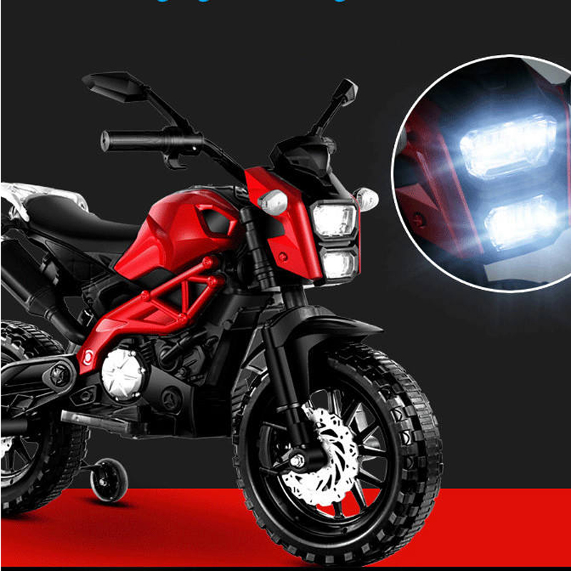 Kids Electric Ride-On Motorbike Toy – Rechargeable Battery Ride-On Bike - Image 5