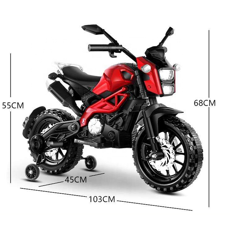 Kids Electric Ride-On Motorbike Toy – Rechargeable Battery Ride-On Bike - Image 2