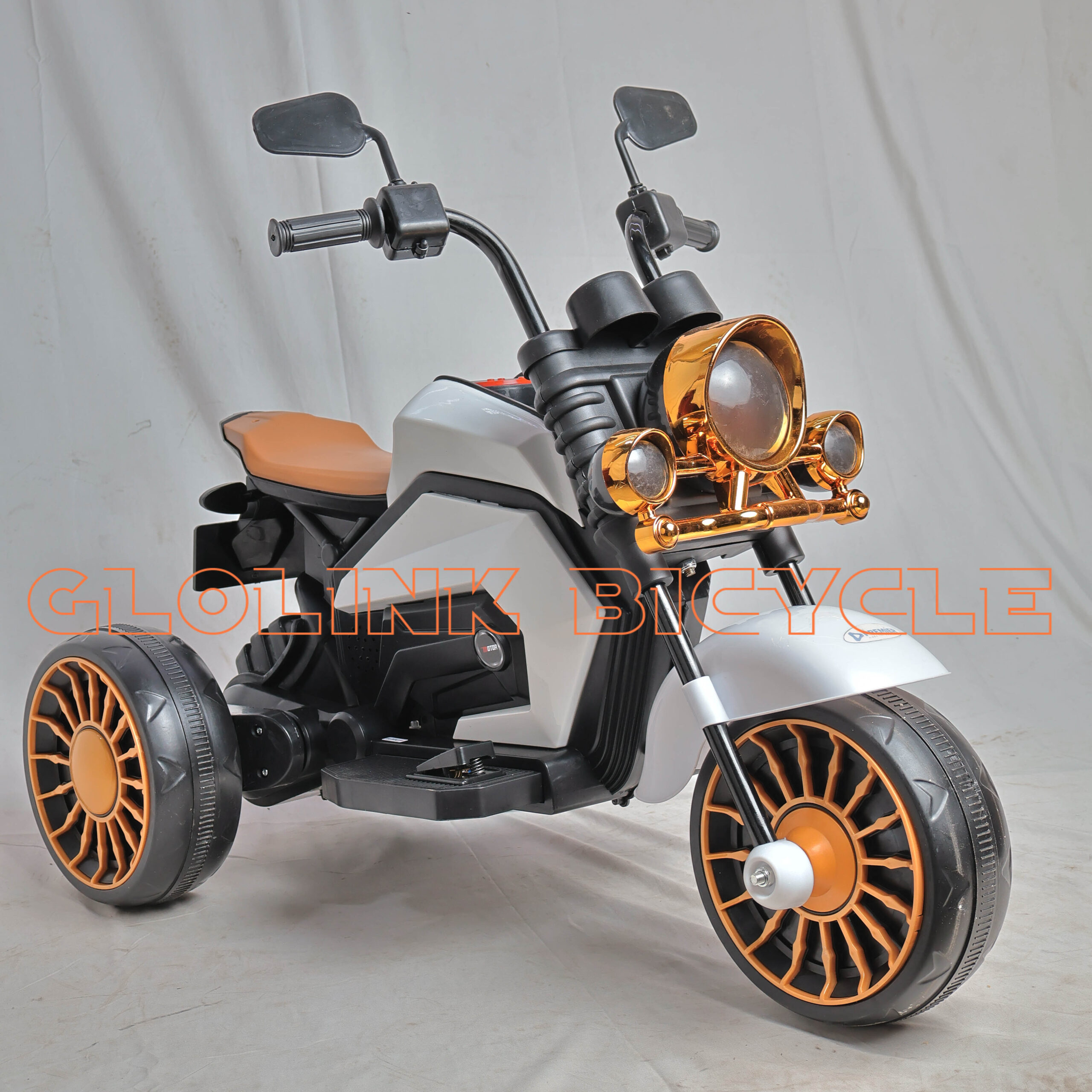 Children’s Electric Three-Wheeled Motorcycle Ride-On with Remote Control & Early Education (3-7 years)