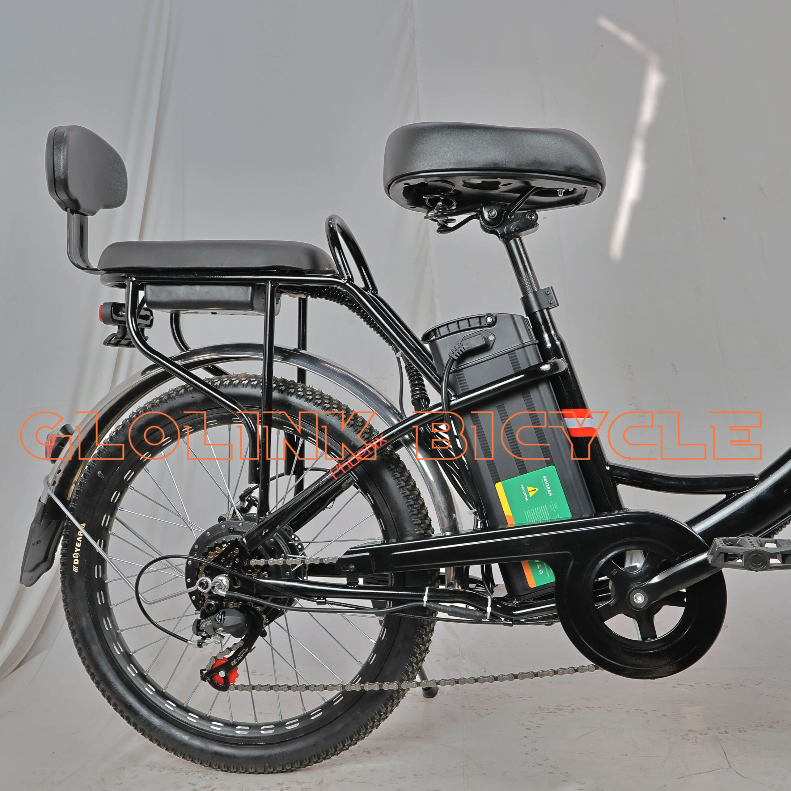 7-Speed Electric Bike 48V 20Ah – 24” / 26” Rear Motor E-Bike - Image 3