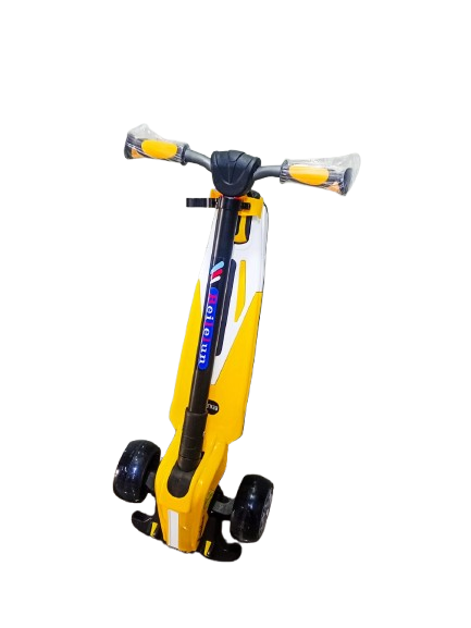 Ferrari Three-Wheeled Lean to Steer scooter