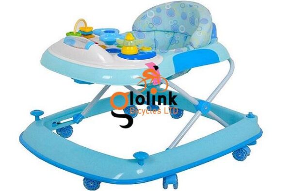 Foldable Baby Walker with wheels: Safe,fun and Portable