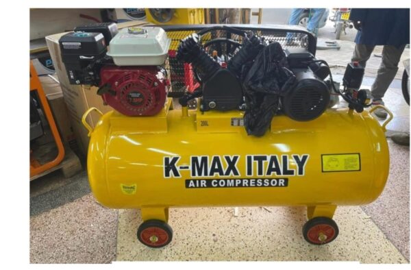 K-max Italy air compressor 2 in 1 Electric & Petrol Powered main
