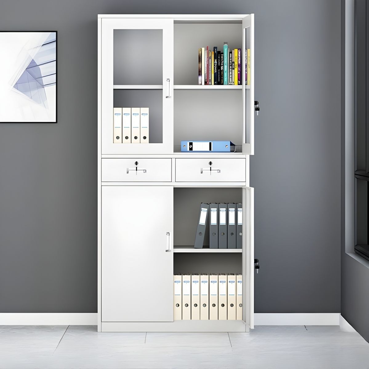 steel filing cabinet detail 3