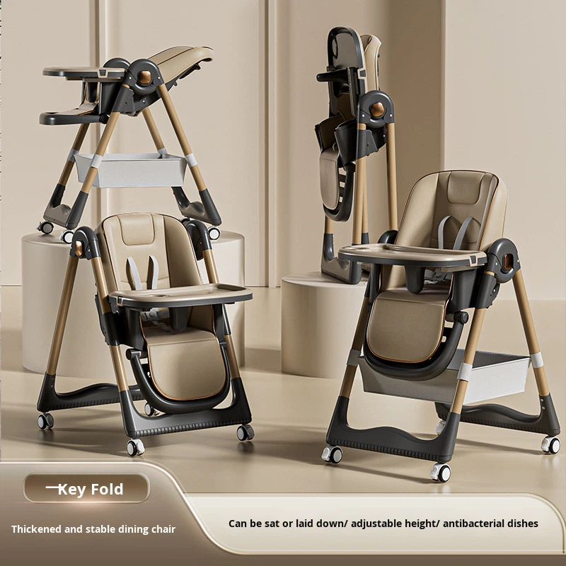 Baby Rocking & Dining Chair – Multifunctional Folding High Chair - Image 2