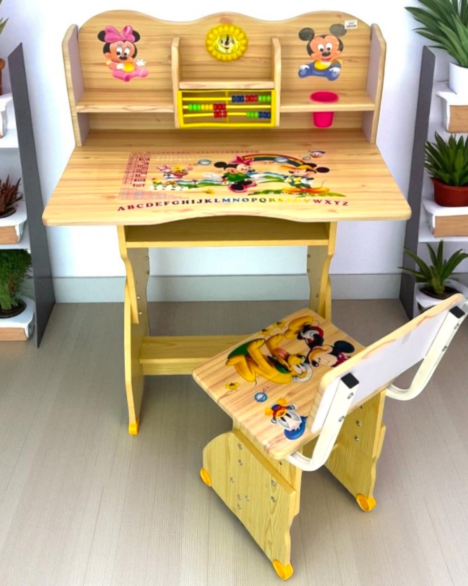 Wooden Kids Study Table with Chair – Durable Learning Desk for Children - Image 4