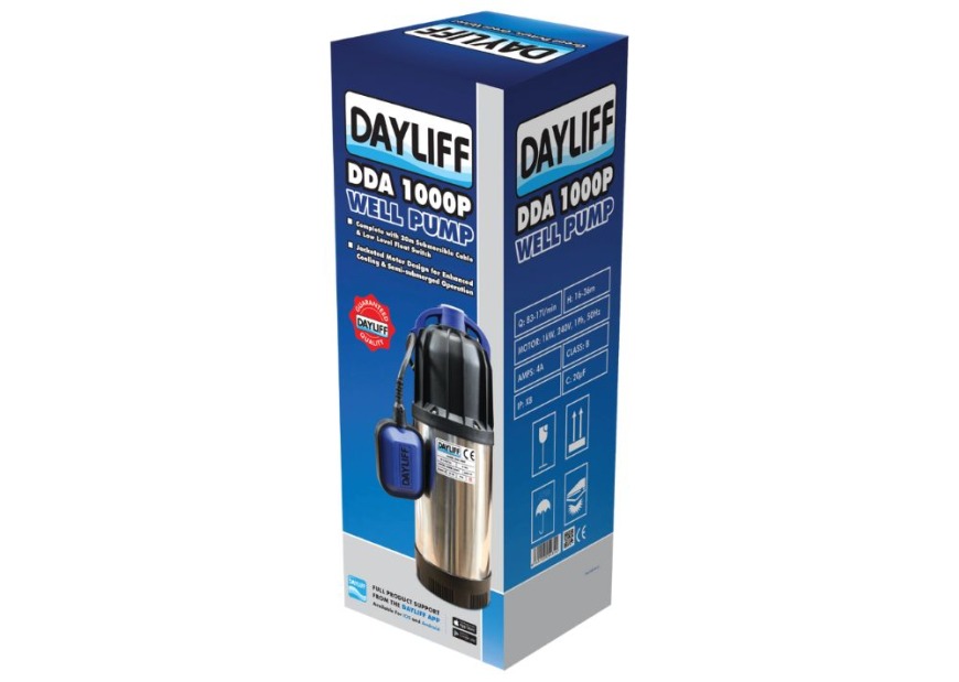Dayliff DDA 1000P Submersible Well Pump detail 2