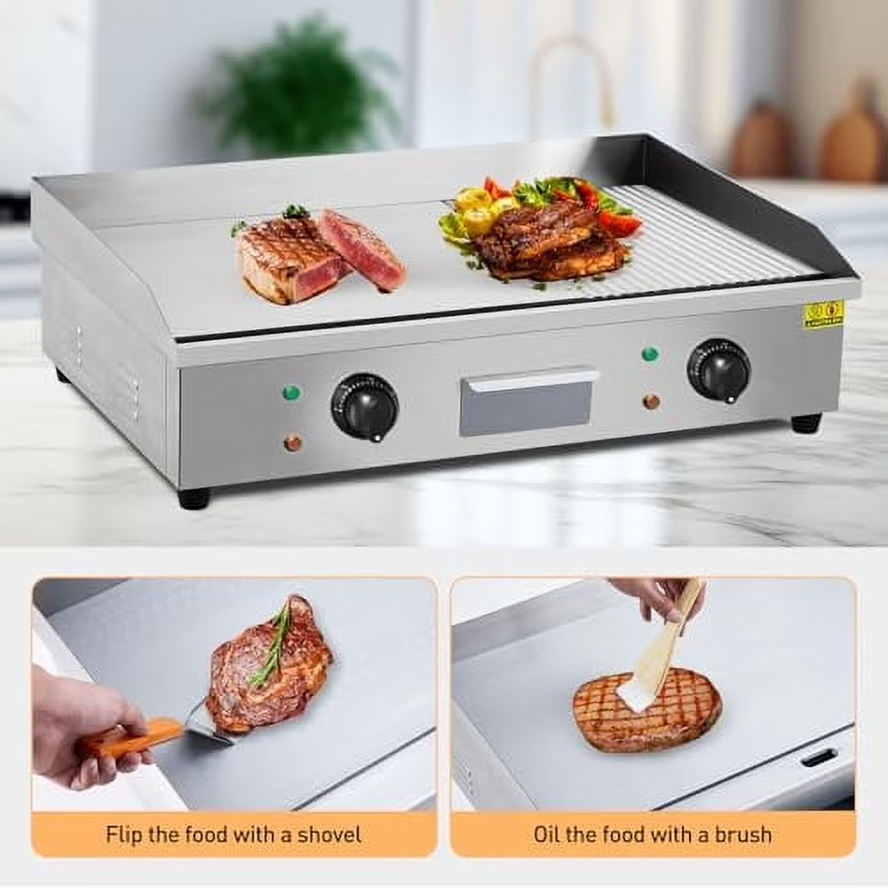 Commercial Electric Griddle detail 3