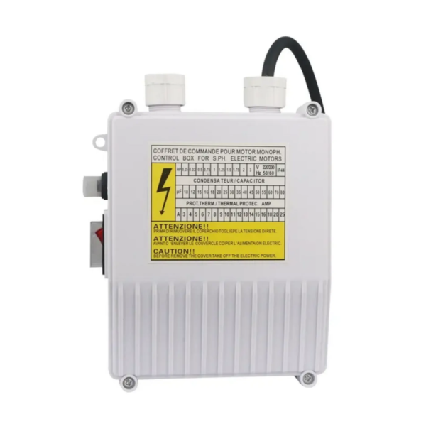 deep well submersible pump control box main