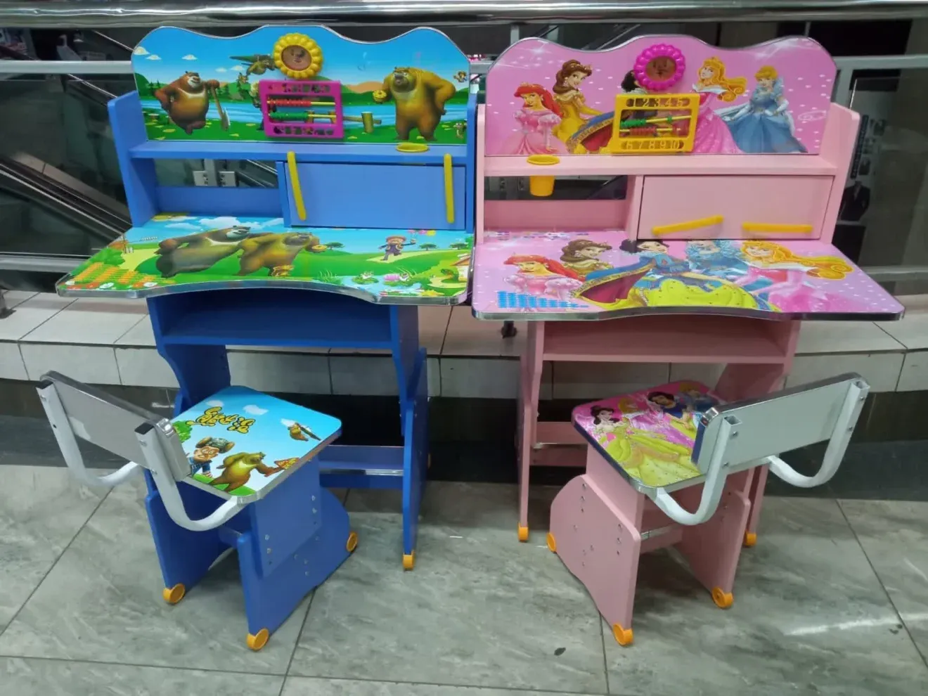 Adjustable Kids Study Desk and Chair Set – Ergonomic Learning Furniture - Image 3