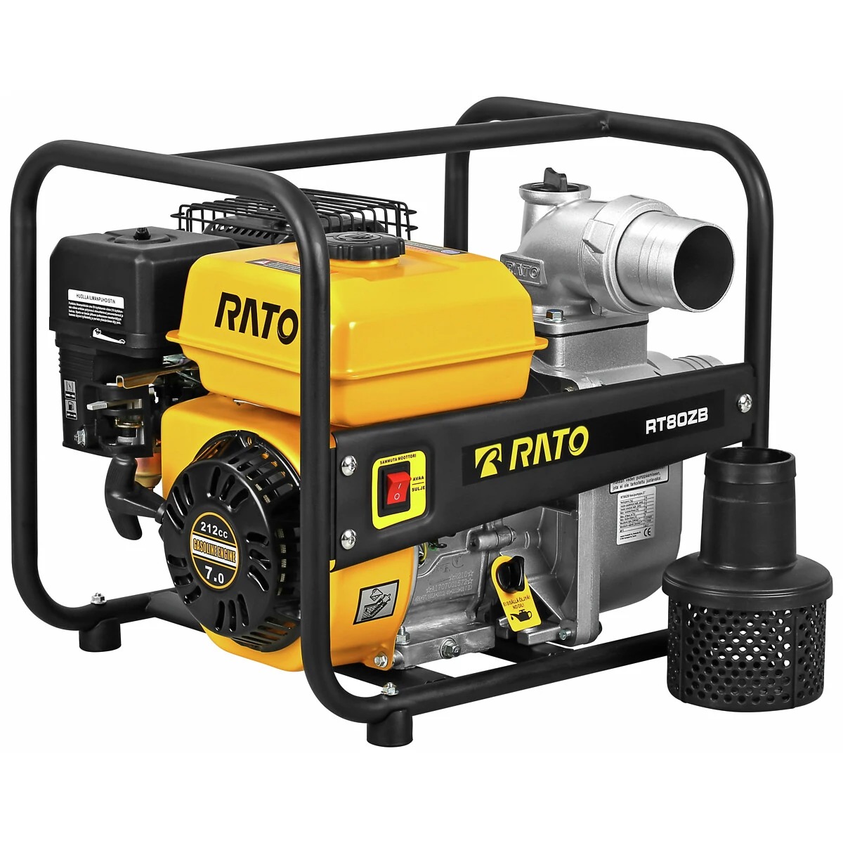 Rato petrol-driven water pump detail 3