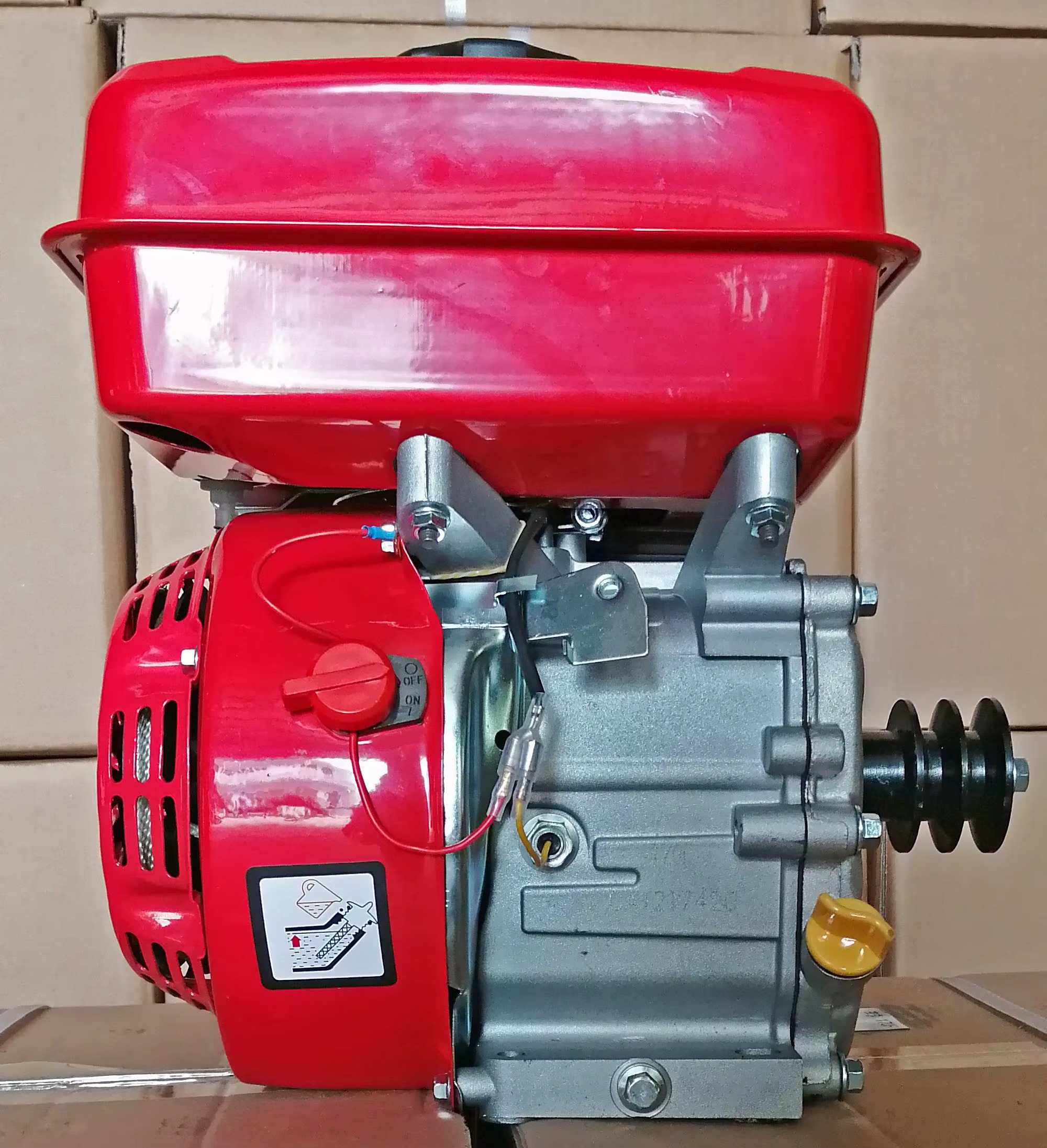 KMAX Italy 7.5HP agricultural gasoline engine detail 3