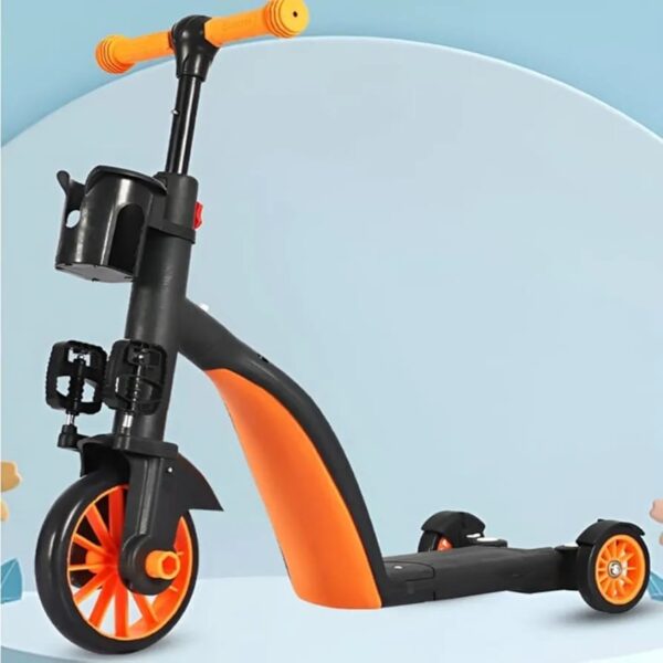 3-in-1 Kids Scooter & Balance Bike – Adjustable Toddler Ride-On Toy
