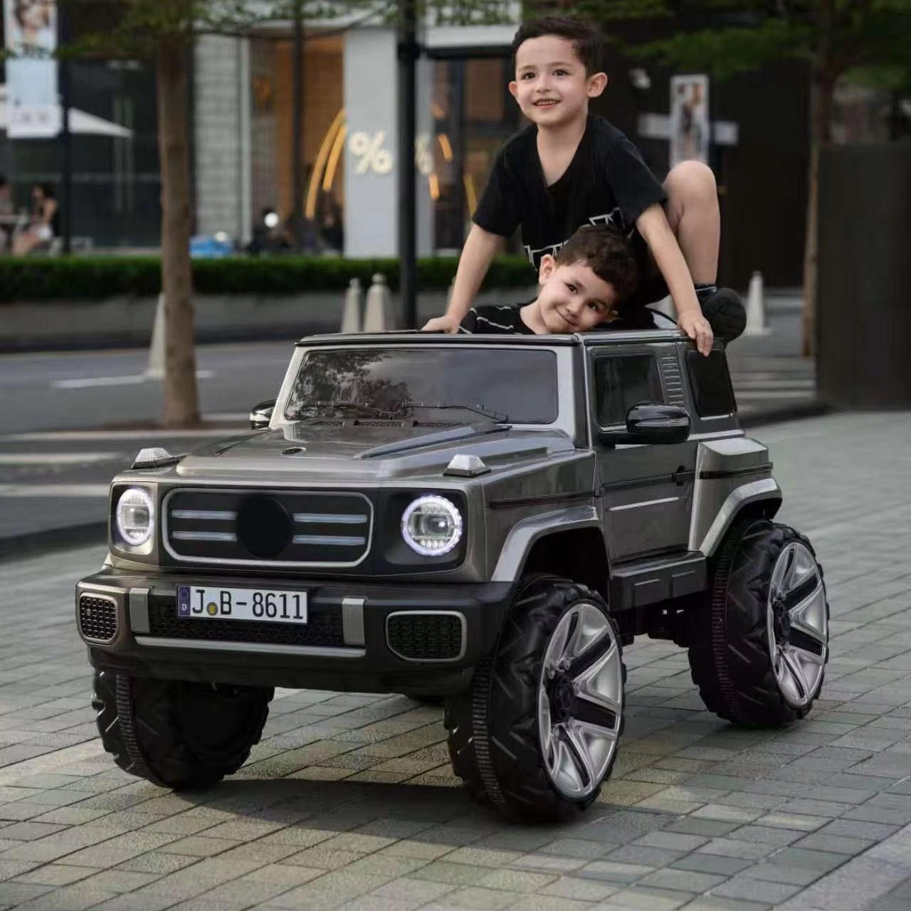 Luxury 2-Seater 12V Kids Ride-On Car โ 4 Motors, EVA Wheels & Remote Control - Image 5