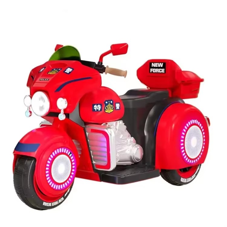 Children Electric Motorcycle 12V – LED Lights, Music & USB (Ages 2–7 Years) - Image 3