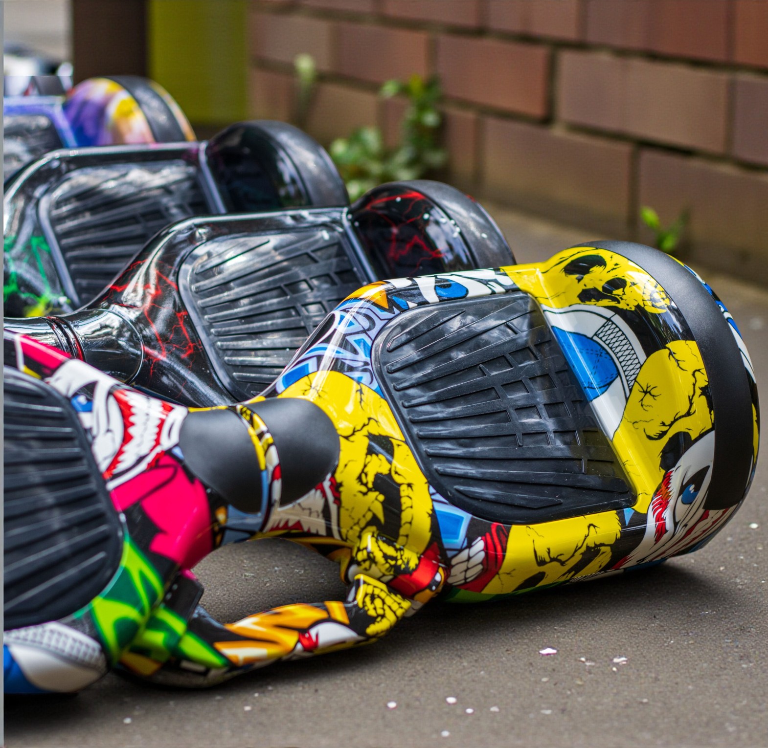 8-inch Self-Balancing Hoverboard with LED Lights & Charger (Teens & Adults) - Image 4