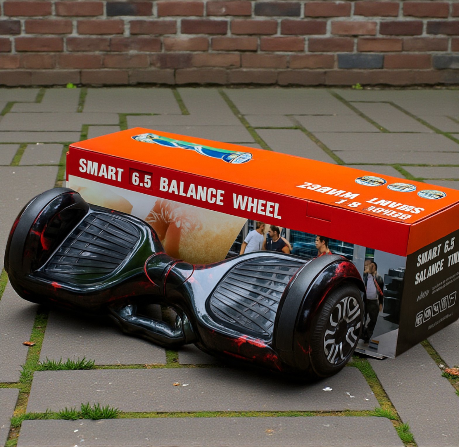 6.5-inch Self-Balancing Hoverboard with LED Lights & Charger (Teens & Adults) - Image 2